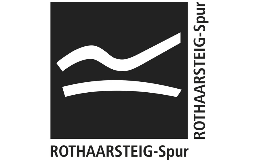 Markierung Rothaarsteig-Spuren