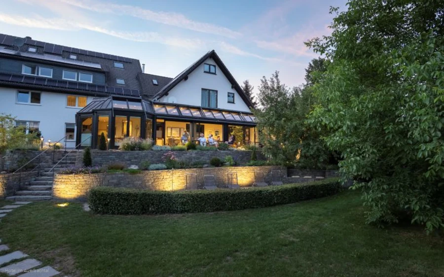 Buitenaanzicht van Hotel im Auerbachtal