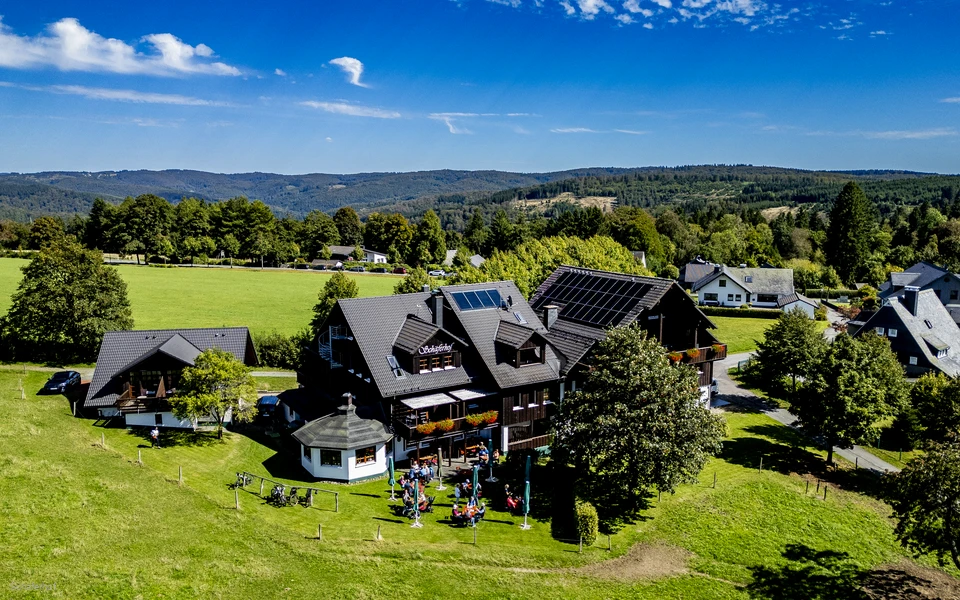 Luchtfoto van Schäferhof in Jagdhaus