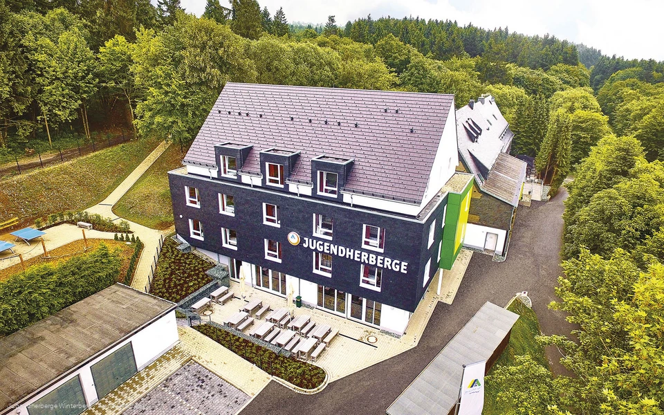 DJH Jugendherberge Winterberg Lauftaufnahme