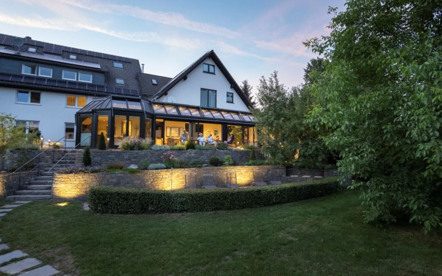 Exterior view of the Hotel im Auerbachtal