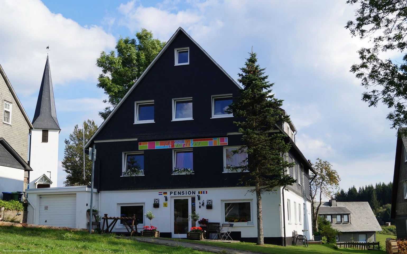 Außenansicht Pension de Gasgterei