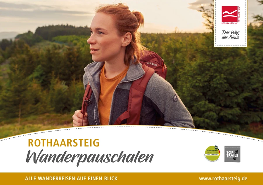 Titelbild Rothaarsteig Reisemagazin 2023